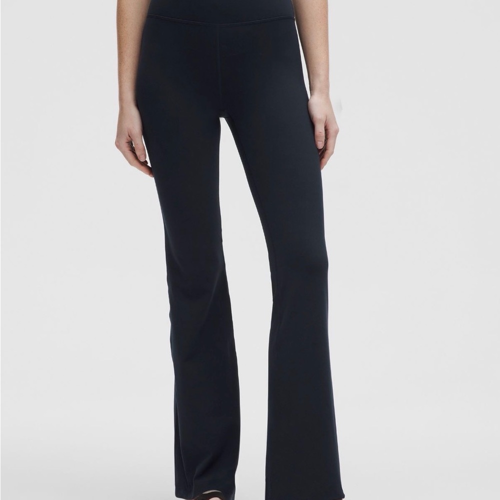 Lululemon Navy Groove flared pants